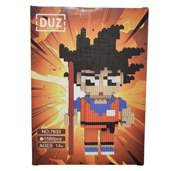 Duz Magic‎ Blocks 1580 pcs Gohan Mini Building Blocks Challenging Game Gift - Picture 1 of 7